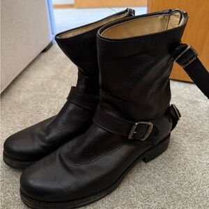 FRYE Black Leather Women’s Boots